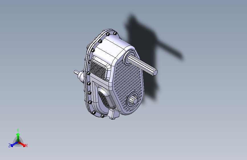 差速器变速CATIA 格式