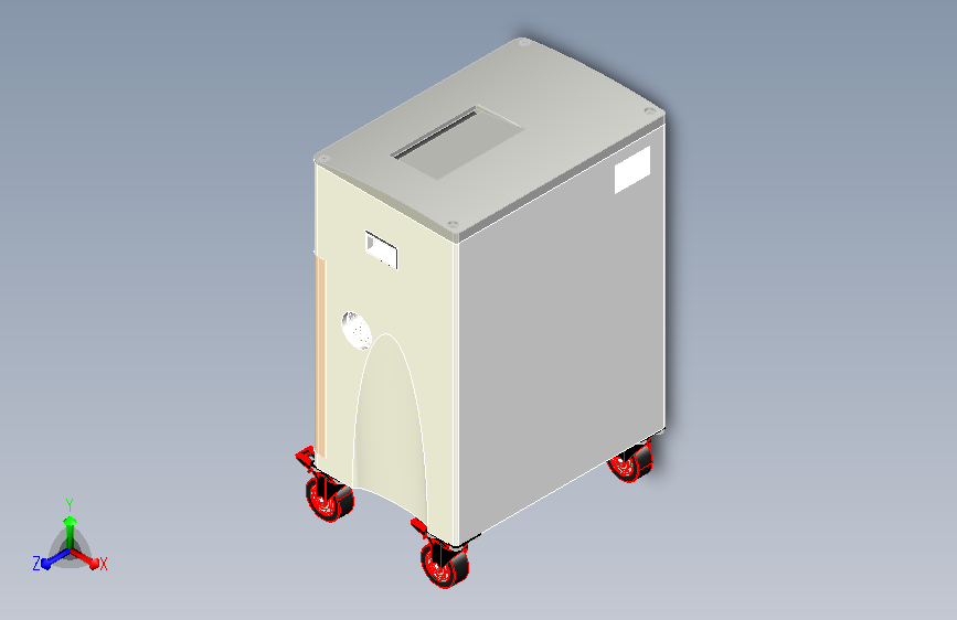 智能碎纸机 Solidworks22设计