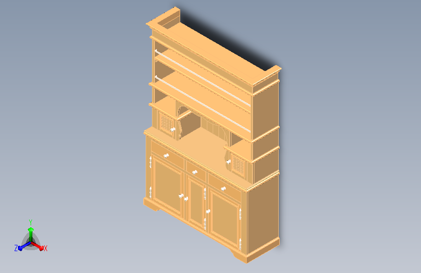 橱柜-01-1 1 STP SW STL