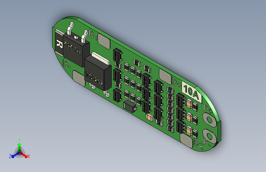 3S 10A 电池管理系统（BMS）