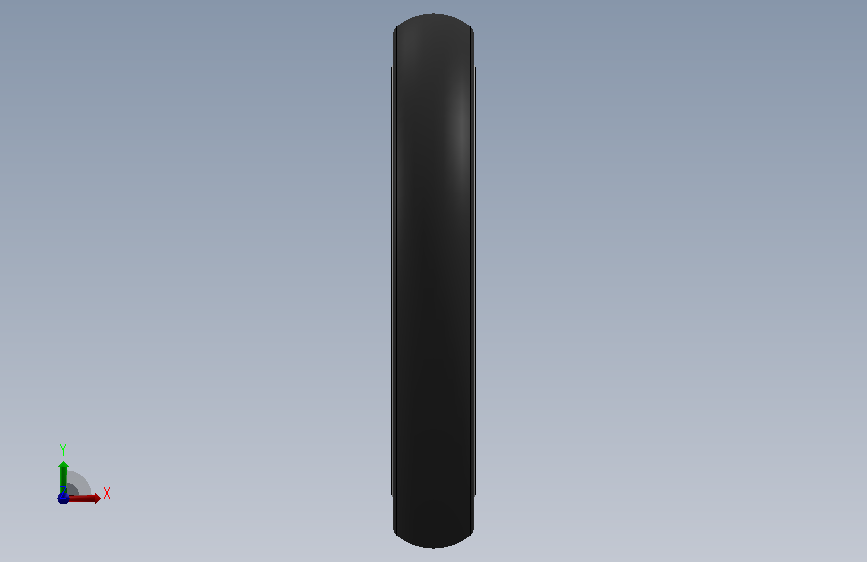 042-轮胎-Pololu车轮40x7mm SW 正面视图