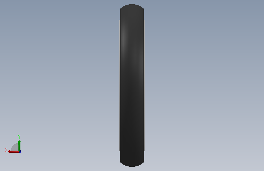 042-轮胎-Pololu车轮40x7mm SW 背面视图