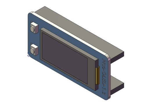 013-OLED-128x64 像素 OLED 显示屏 STEP