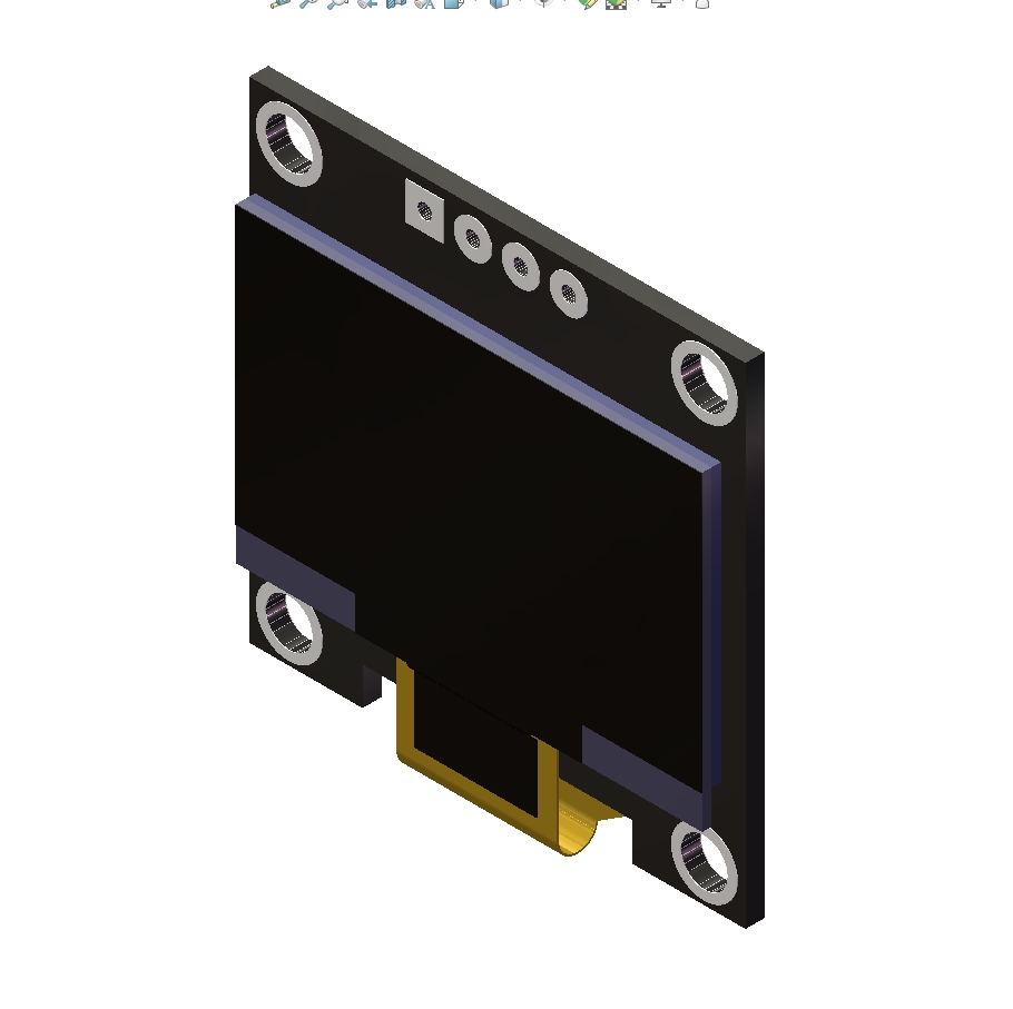 030-OLED-OLED 0.96_ 128x64 i2c STEP