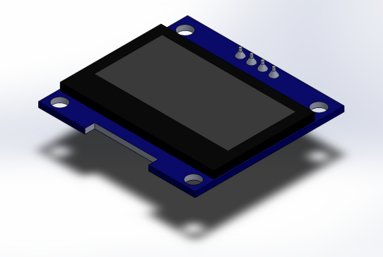 038-OLED-OLED 显示 SSD1306 1.3英寸 SW STEP