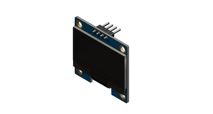 044-OLED-OLED 显示屏 1.3英寸 STEP