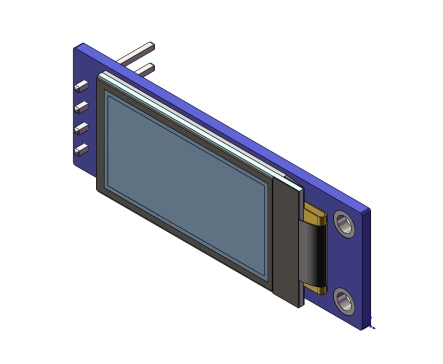 059-OLED-SSD1312 OLED 显示屏 0.96 STEP