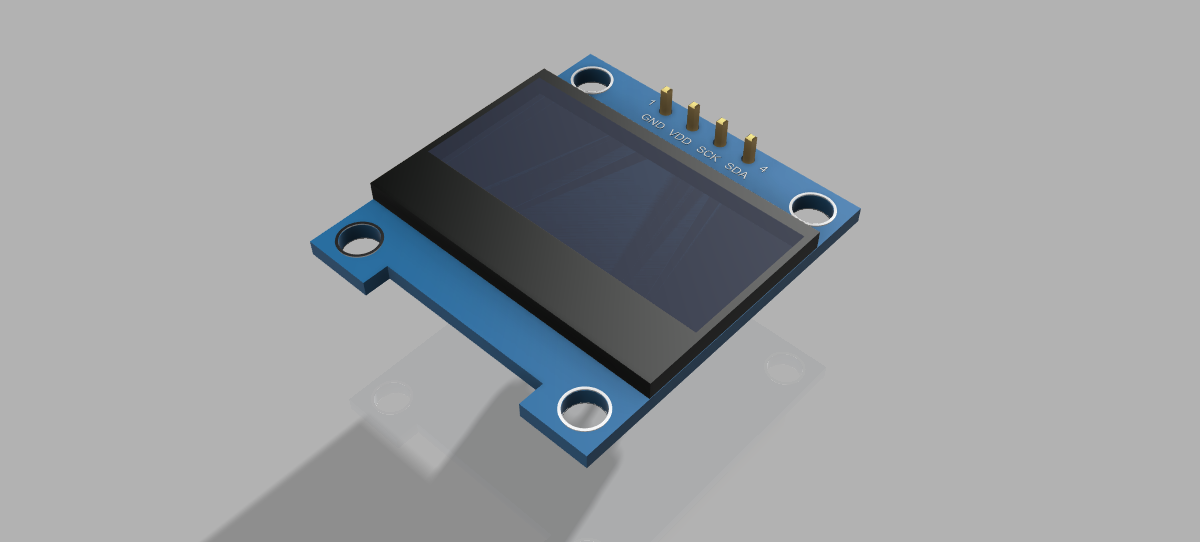 060-OLED-SSD1315 OLED 显示屏 STEP