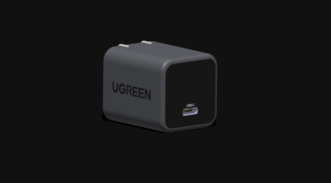 037-适配器-绿联 PD 30w usb-c 充电器 STEP