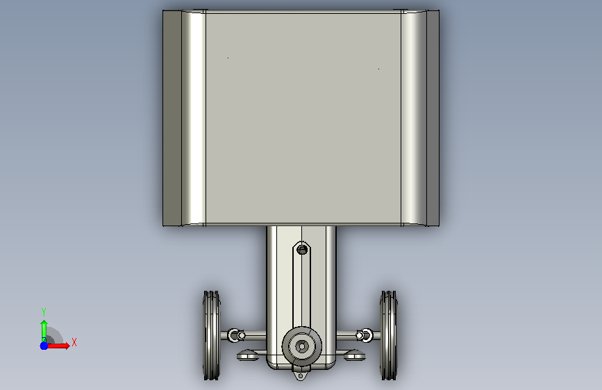 拖拉机2 catia 正面视图