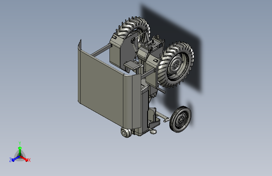 拖拉机2 catia