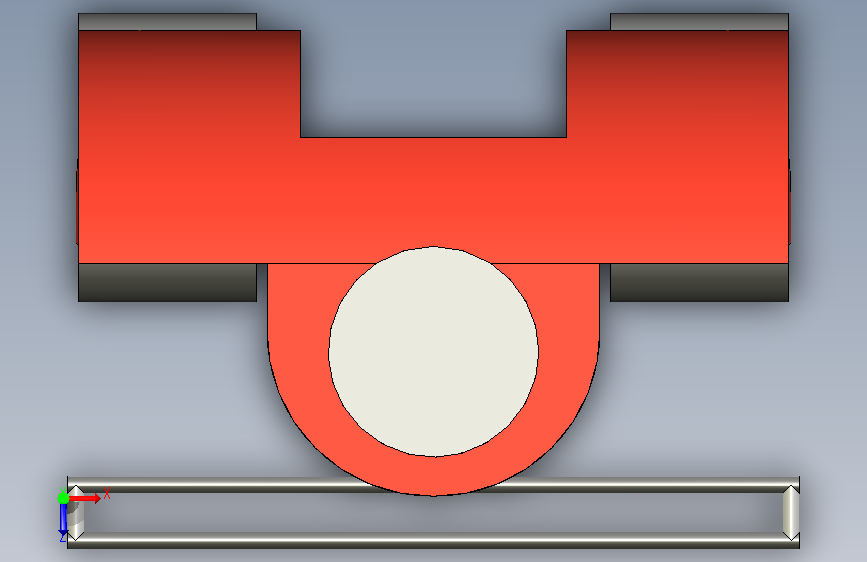 026-F1赛车-STEP STL 俯视图