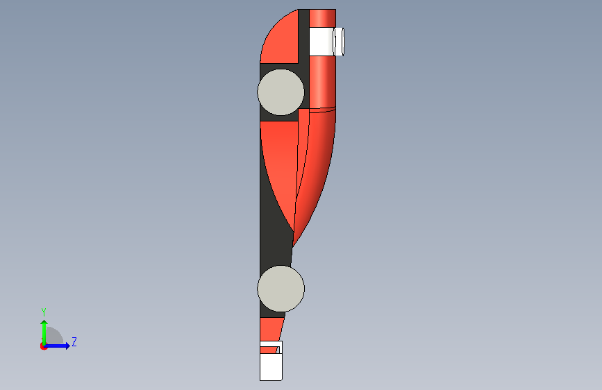 026-F1赛车-STEP STL 左侧视图