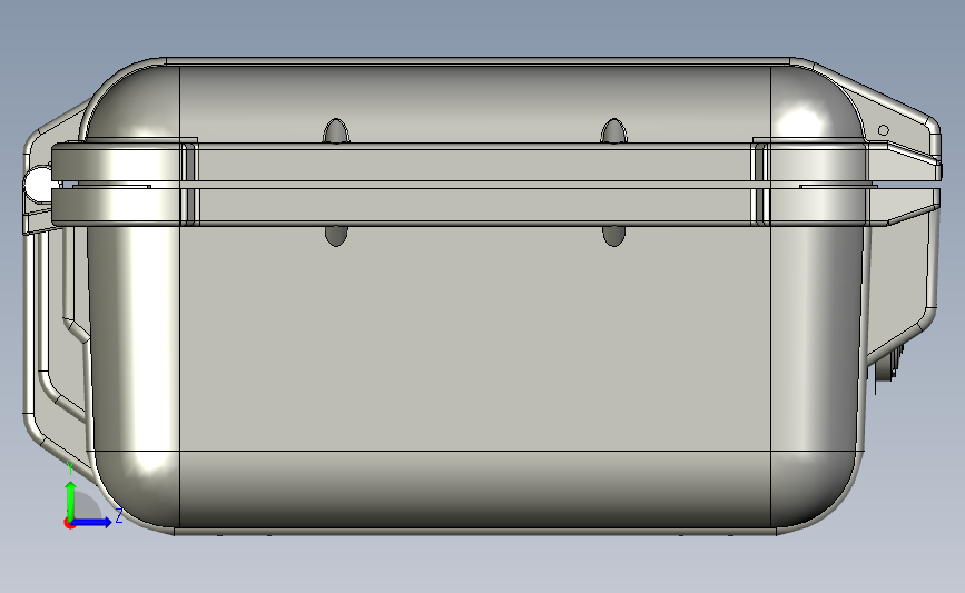 保险箱 左侧视图