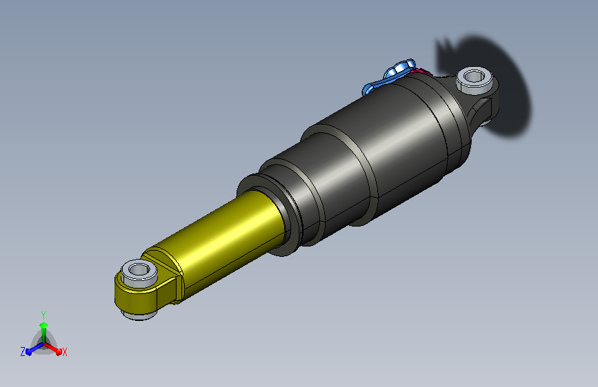SX4180重型载重车减振器设计