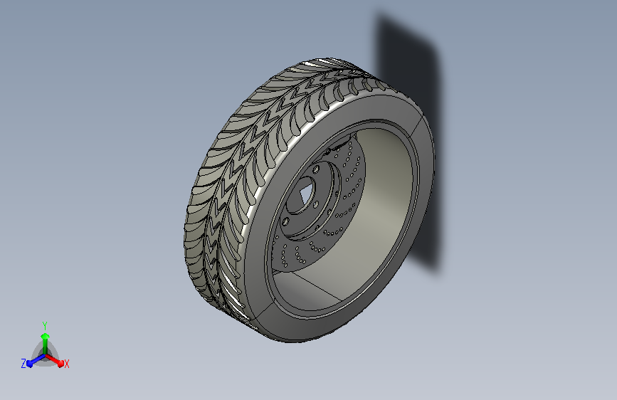 轮毂 CATIA STP