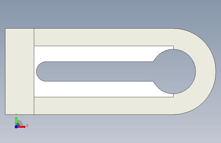 滑块 正面视图