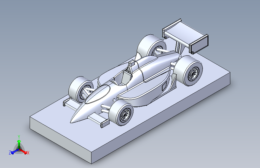 A0009478-F1赛车车身