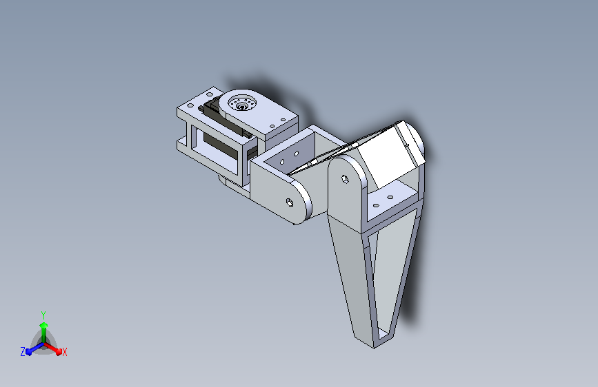 A0009486-具有3自由度的机器人腿