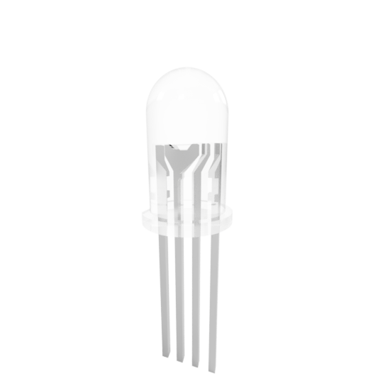 032-LED直插-LED 4针RGB F3D