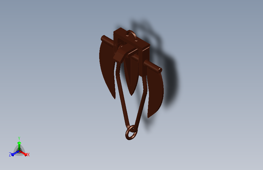 船锚点-31 CATIA STP