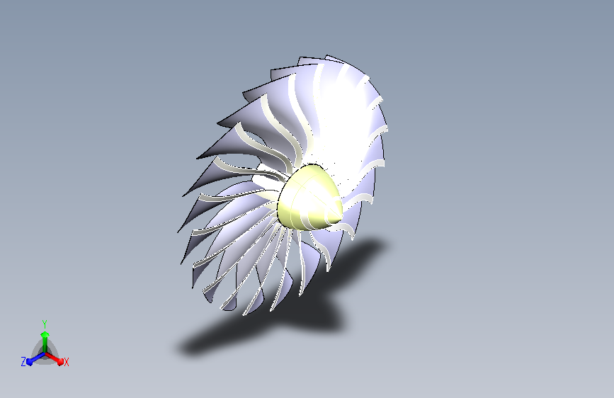 叶轮 CATIA