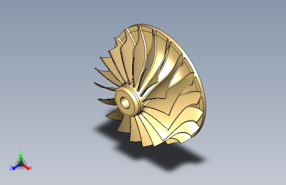 叶轮 1 STP CATIA