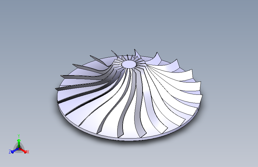 叶轮CATIA