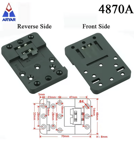 A0009564-DIN导轨安装 4870A