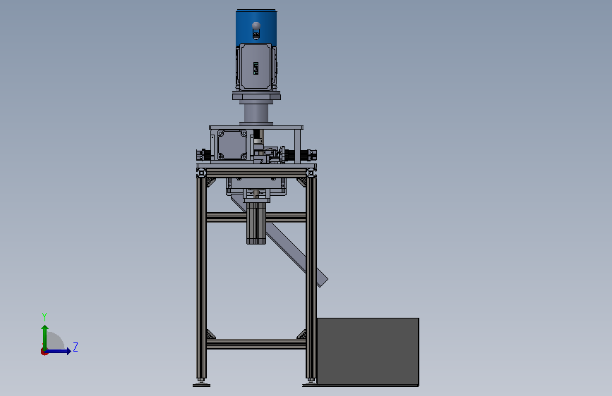 A0009603-自动化专用机器 左侧视图