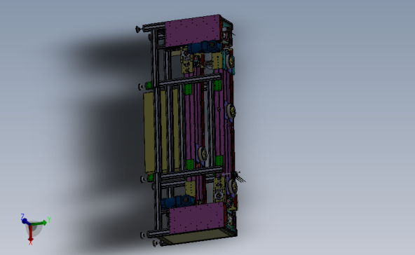 双层倍速链流水线（超详细的设计3D模型+工程图）