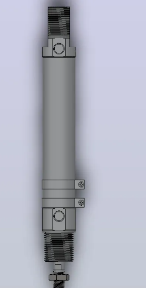 列标准气缸CD85N16-50-B