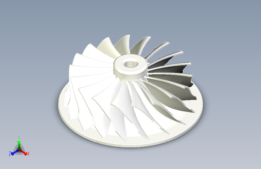 涡轮增压器叶轮inventor