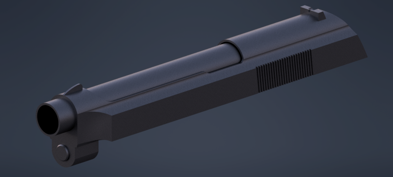 Beretta 92fs 滑套和枪管