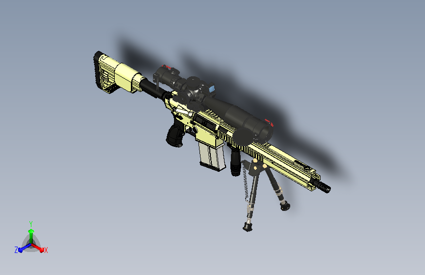 HK-G28精准射手步枪