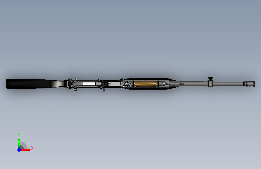 斯纳通63LMG 正面视图
