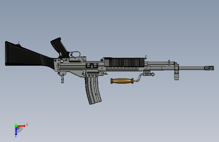 斯纳通63LMG 俯视图