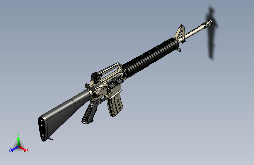 M16-A3自动步枪