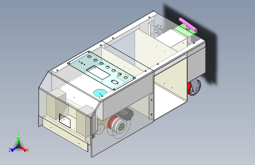 AGV小车3D