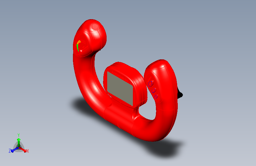 方向盘- 13 IGS STL DWG