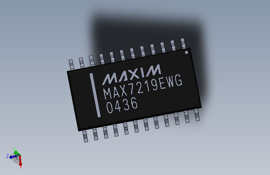 A0009691-CI MAX7219CWG+