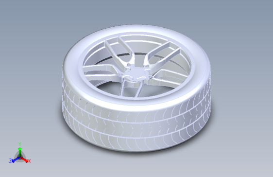 定制轮毂STP SW14 CATIA