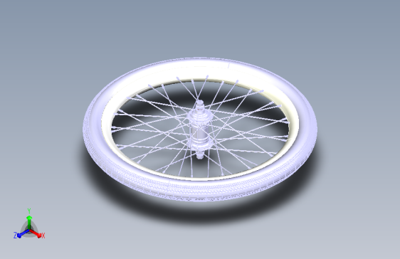 BMX前后轮组