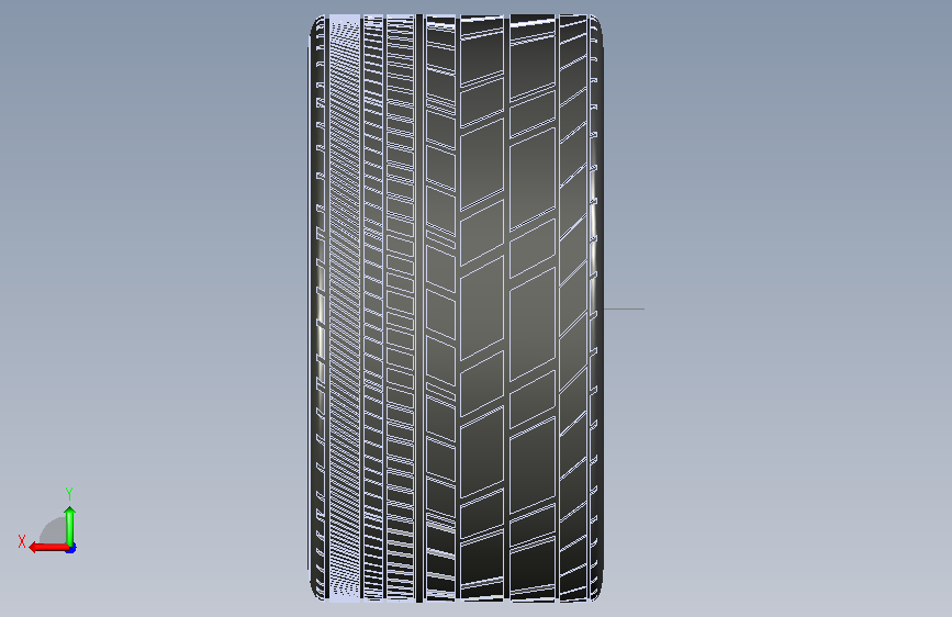 轮胎STP SW10 STL 背面视图
