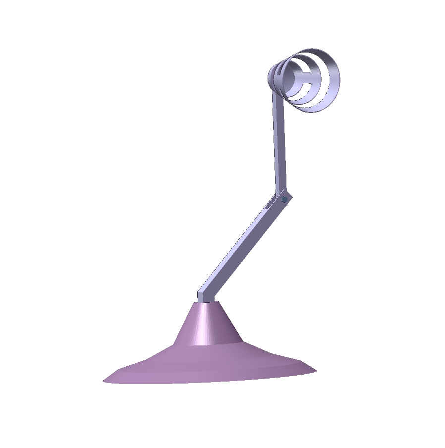 004-台灯-CATIA