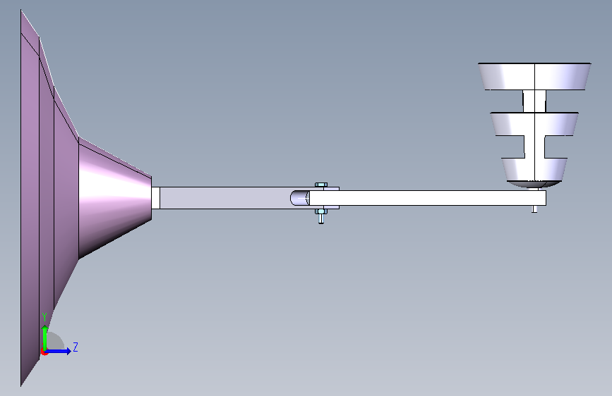 004-台灯-CATIA 左侧视图