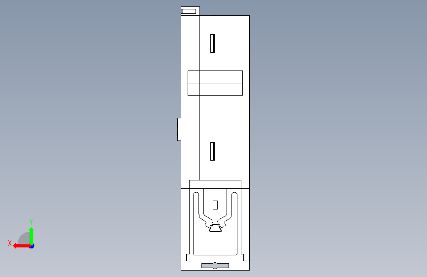 005-PLC-DVP14SS2T SW 背面视图