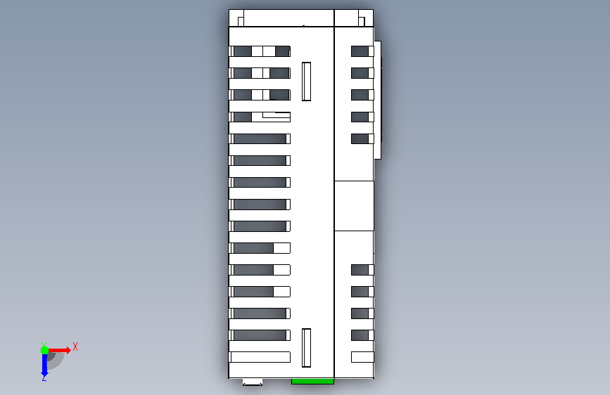 005-PLC-DVP14SS2T SW 俯视图