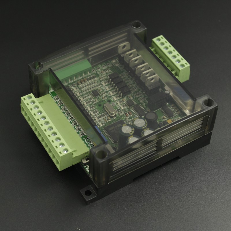 034-PLC-PLC FX3U 14MT 6AD2DA 三菱 带外壳 SW STEP