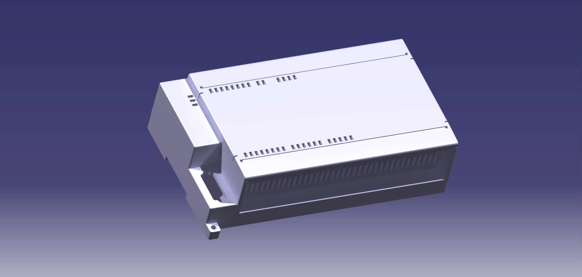 120-PLC-Box PLC 179x100x48 STEP